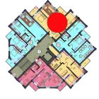 2-комн. квартира 62.1 м²  6/11 этаж | Жилой комплекс ANHOR AVENUE