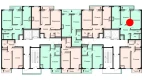 2-xonali xonadon 70.58 m²  8/12 qavat | SPUTNIK AVENUE Turar-joy majmuasi