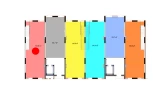 1-xonali xonadon 107.8 m²  1/9 qavat | Uchtepa Avenue Turar-joy majmuasi