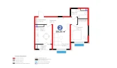 2-комн. квартира 58.35 м² 13/16 этаж | Жилой комплекс Botanika Saroyi 2-комн. квартира 58.35 м² 13/16 этаж | Жилой комплекс Botanika Saroyi