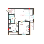 2-комн. квартира 57.6 м²  8/12 этаж | Жилой комплекс CHINARA PARK
