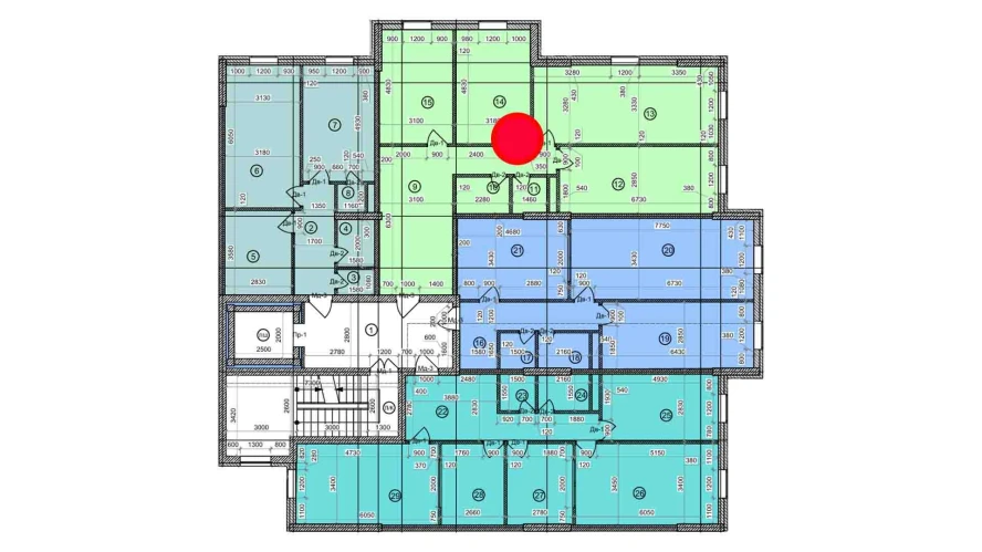 3-xonali xonadon 110 m²  9/9 qavat | Uchtepa Avenue Turar-joy majmuasi