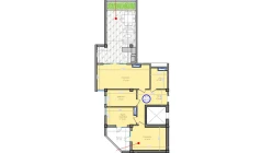3-xonali xonadon 140.1 m²  13/13 qavat | ORZU SAROYI Turar-joy majmuasi