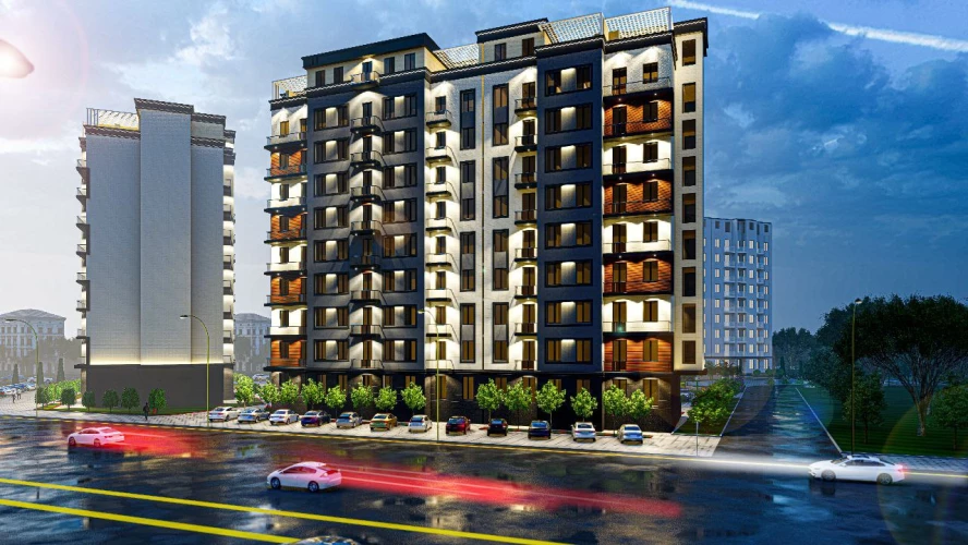 1-xonali xonadon 57.4 m²  3/9 qavat | SHOHSAROY Turar-joy majmuasi
