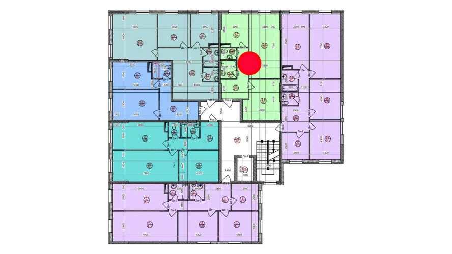 2-xonali xonadon 68.5 m²  7/9 qavat | Uchtepa Avenue Turar-joy majmuasi