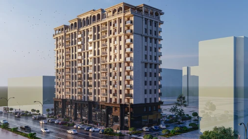 3-xonali xonadon 86.72 m²  13/13 qavat | Bog'dod City Turar-joy majmuasi