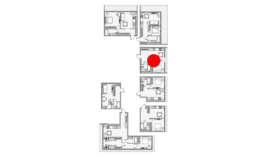 1-комнатная квартира 36.5 м²  3/12 этаж | Жилой комплекс PARVOZ