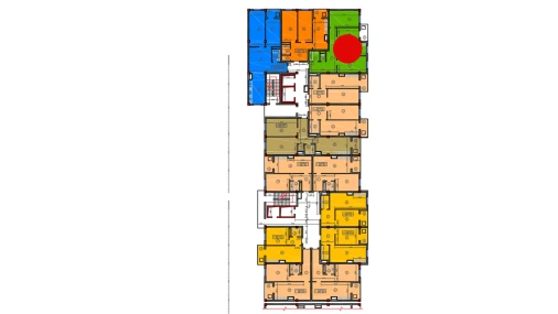 3-комнатная квартира 92 м²  6/12 этаж | Жилой комплекс Sokin hayot