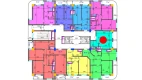 1-комн. квартира 33.2 м²  11/12 этаж | Жилой комплекс SOKIN SOHIL
