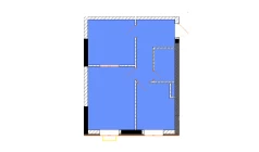 2-xonali xonadon 50.4 m²  4/9 qavat | Uchtepa Avenue Turar-joy majmuasi