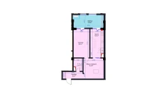 2-комн. квартира 75.4 м²  11/14 этаж | Жилой комплекс Avia Palace