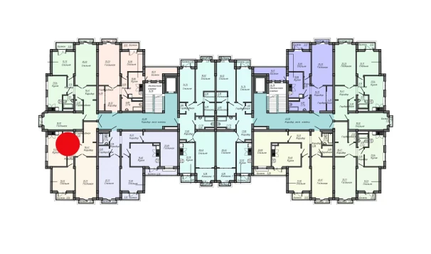 2-комнатная квартира 85.84 м²  3/10 этаж | Жилой комплекс Samarqand Park Avenue