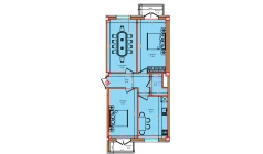 3-комн. квартира 83.2 м²  7/8 этаж | Жилой комплекс Markaz