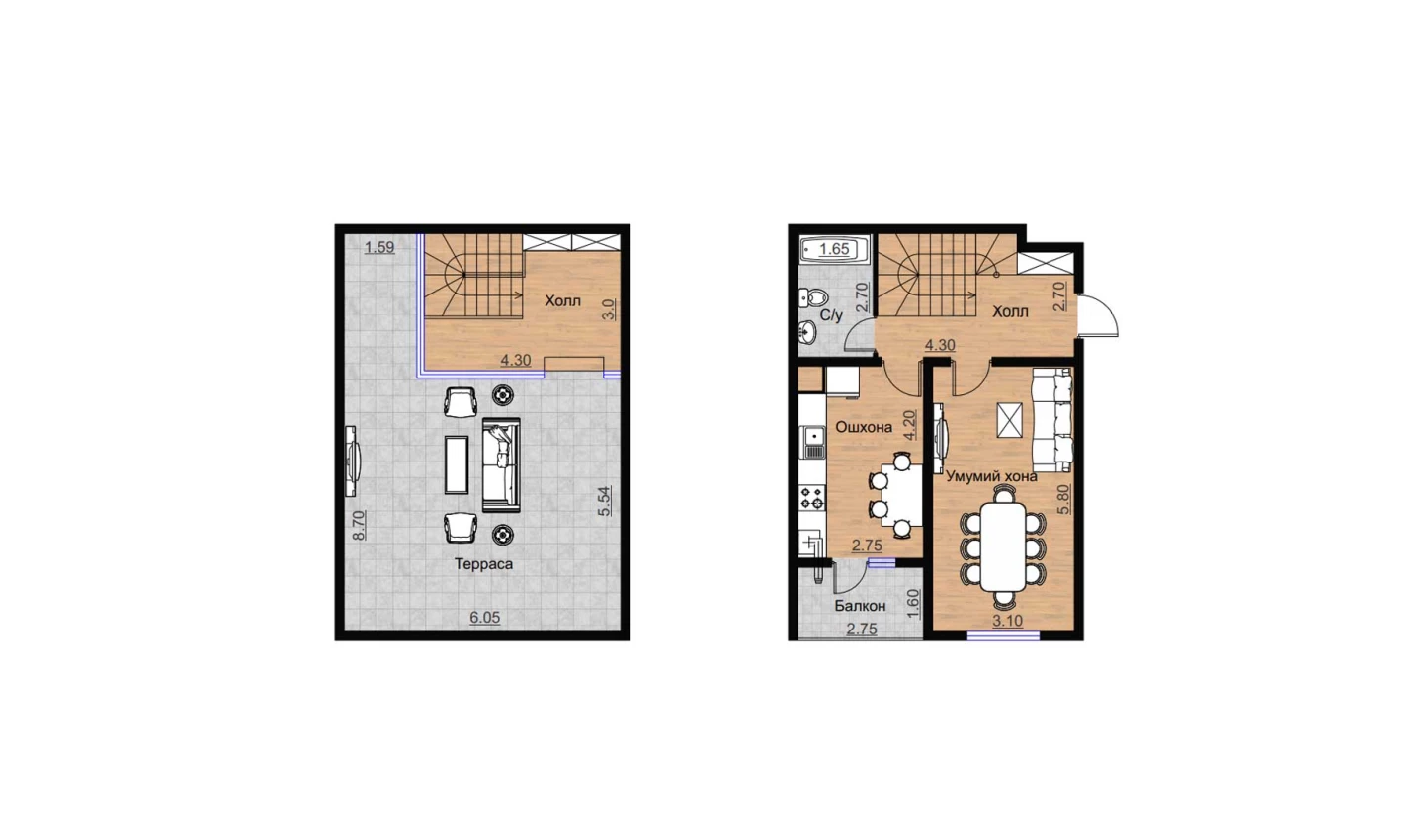1-комн. квартира 110.42 м²  16/16 этаж | Жилой комплекс BRILLIANT