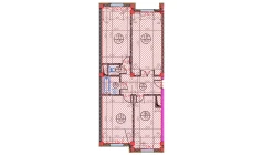 4-xonali xonadon 89.17 m² 1/8 qavat | Ziynat Capital Turar-joy majmuasi 4-xonali xonadon 89.17 m² 1/8 qavat | Ziynat Capital Turar-joy majmuasi