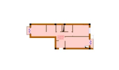 2-xonali xonadon 75.8 m²  4/10 qavat | Aviasozlar Plaza Turar-joy majmuasi