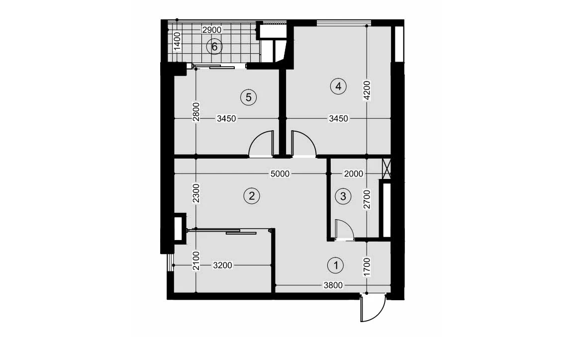 3-комн. квартира 57.4 м²  11/12 этаж | Жилой комплекс NAVRUZ GROUP