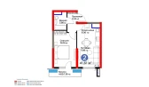 2-комн. квартира 41.61 м²  4/16 этаж | Жилой комплекс BI SAN'AT