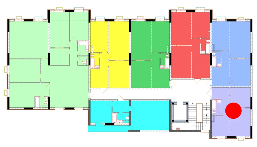 2-комн. квартира 50.4 м²  9/9 этаж | Жилой комплекс Uchtepa Avenue