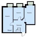 3-комн. квартира 140.2 м² 1/6 этаж | Жилой комплекс CHOSHTEPA GARDEN 3-комн. квартира 140.2 м² 1/6 этаж | Жилой комплекс CHOSHTEPA GARDEN