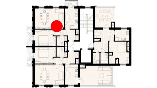 2-комнатная квартира 57.79 м²  9/9 этаж | Жилой комплекс SHARQ