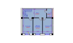 3-комн. квартира 66.85 м²  0/10 этаж | Жилой комплекс Ko'kcha-Oqtepa