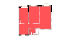 2-xonali xonadon 66.2 m²  3/9 qavat | Uchtepa Avenue Turar-joy majmuasi