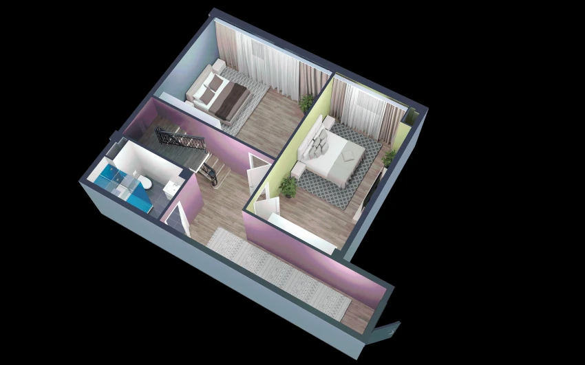 1-комн. квартира 125 м²  1/9 этаж | Жилой комплекс YANGI AVLOD