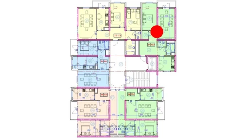 2-комнатная квартира 62.8 м²  9/9 этаж | Жилой комплекс Ahillik