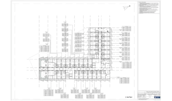 2-комнатная квартира 57.22 м²  2/7 этаж | Жилой комплекс TUSHLAR VODIYSI