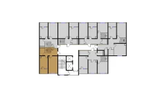 1-комн. квартира 110.42 м²  16/16 этаж | Жилой комплекс BRILLIANT