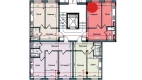 1-комн. квартира 43.8 м²  2/9 этаж | Жилой комплекс NUR BARAKA