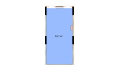 1-xonali xonadon 83.7 m²  1/10 qavat | Uchtepa Avenue Turar-joy majmuasi