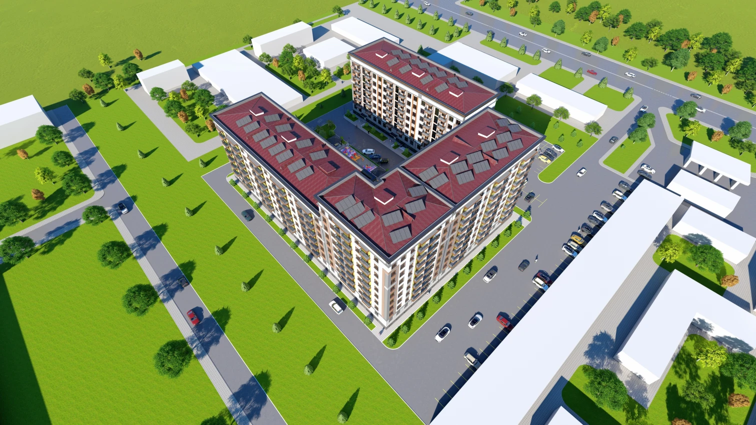 1-комн. квартира 52.8 м²  1/9 этаж | Жилой комплекс VATAN