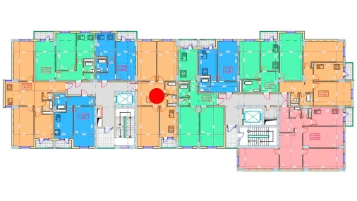 3-комнатная квартира 94 м²  7/9 этаж | Жилой комплекс XUMO