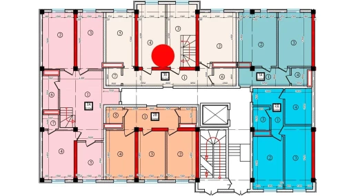 3-комнатная квартира 90.23 м²  1/10 этаж | Жилой комплекс Ko'kcha-Oqtepa