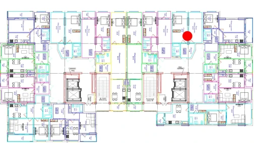 1-комнатная квартира 45.95 м²  12/17 этаж | Жилой комплекс UCHTEPA CITY