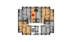1-комн. квартира 28.04 м²  1/10 этаж | Жилой комплекс YANGIOBOD RESIDENCE