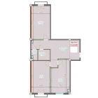 2-xonali xonadon 102.7 m²  5/9 qavat | YANGI AVLOD Turar-joy majmuasi