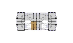 2-комн. квартира 53.34 м²  11/16 этаж | Жилой комплекс BRILLIANT