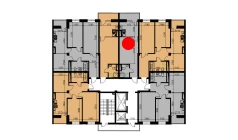 1-xonali xonadon 29.24 m²  7/10 qavat | YANGIOBOD RESIDENCE Turar-joy majmuasi