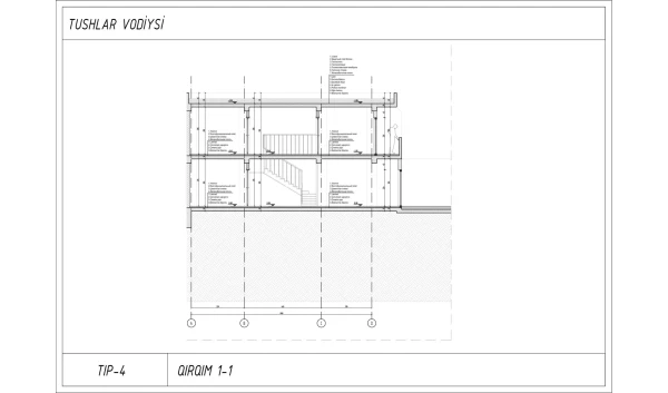 4-xonali xonadon 106.26 m²  2/4 qavat | TUSHLAR VODIYSI Turar-joy majmuasi