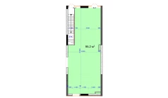 1-xonali xonadon 95.2 m²  1/9 qavat | Uchtepa Avenue Turar-joy majmuasi