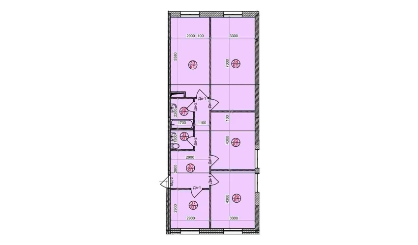 4-комнатная квартира 99.5 м²  9/9 этаж | Жилой комплекс Uchtepa Avenue