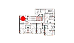 1-комн. квартира 41 м²  3/12 этаж | Жилой комплекс CHINARA PARK