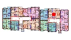 3-xonali xonadon 80.5 m²  9/10 qavat | AFROSIYOB Turar-joy majmuasi
