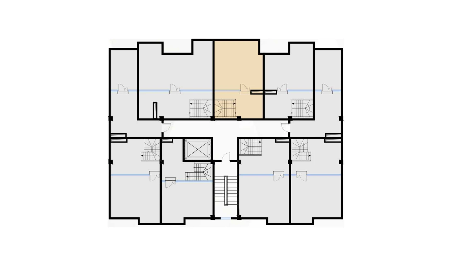 2-комн. квартира 88.5 м²  7/7 этаж | Жилой комплекс Bochka Resort