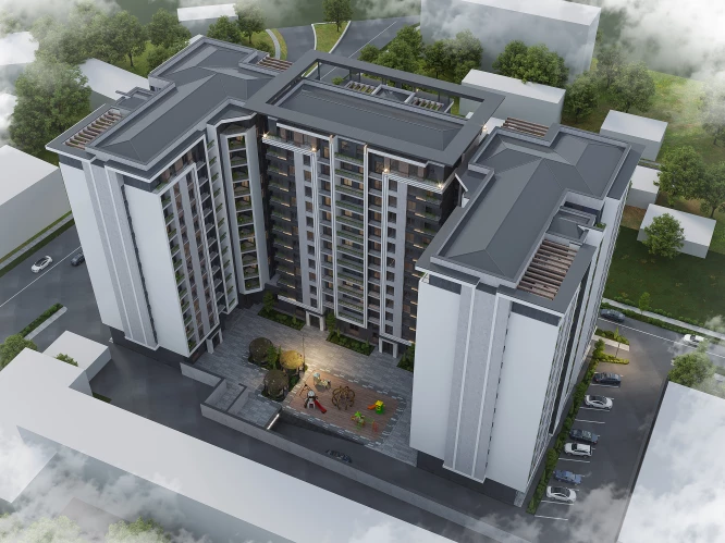 1-комн. квартира 1 м²  -1/1 этаж | Жилой комплекс ORZU SAROYI