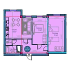 3-комн. квартира 83.1 м²  10/14 этаж | Жилой комплекс Zamin Urgut