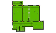 3-xonali xonadon 93 m² 11/12 qavat | Sokin hayot Turar-joy majmuasi 3-xonali xonadon 93 m² 11/12 qavat | Sokin hayot Turar-joy majmuasi